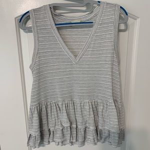 V neck tank
